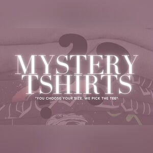 Women's Short Sleeve Mystery Tee you pick size